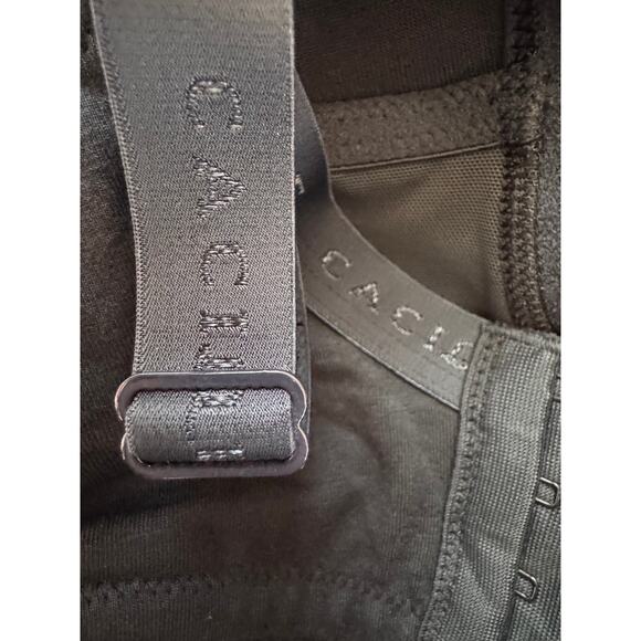 New CACIQUE Women's Black Cotton Lightly Lined Full Coverage Bra Size 42F - Picture 7 of 8